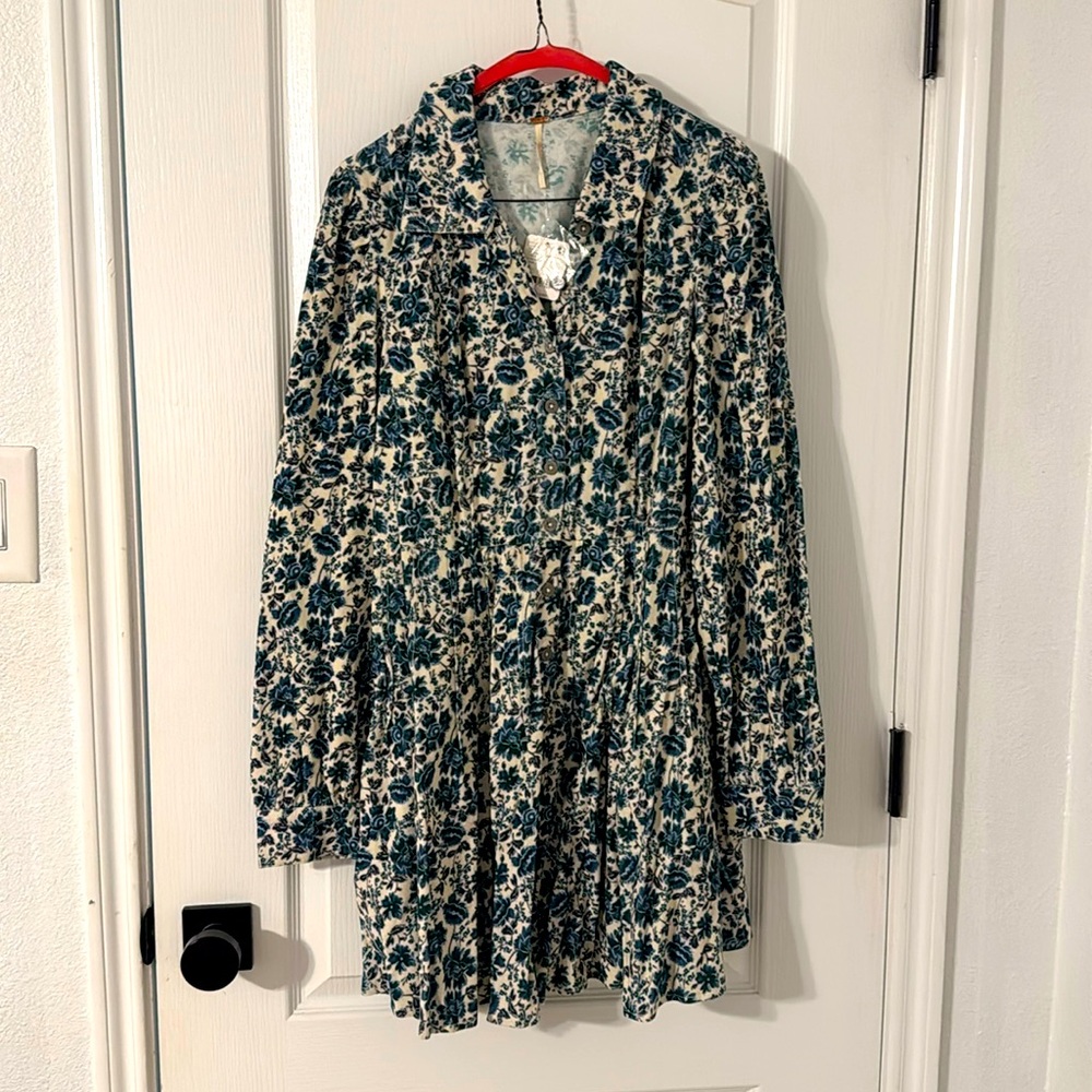Free People River Spell pleated dress